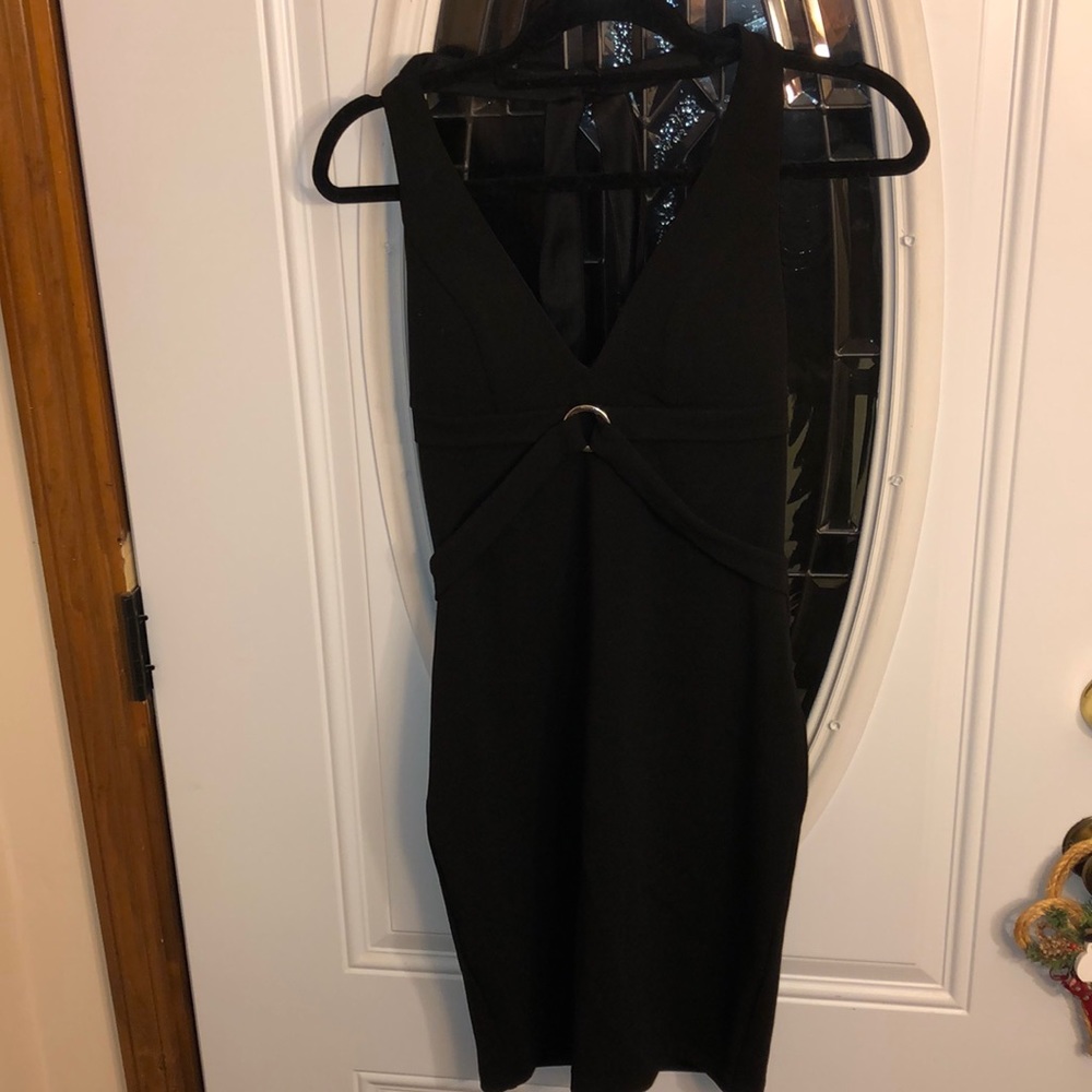 High Neck mini dress